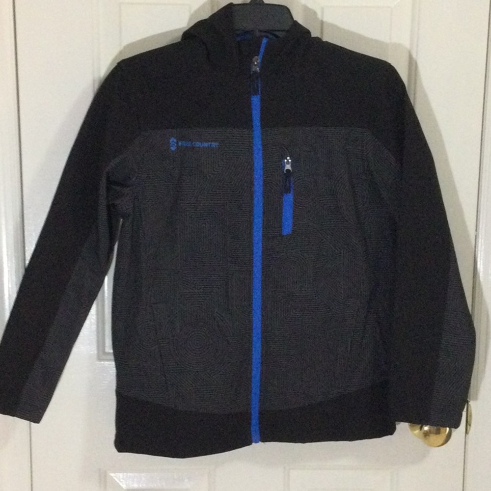 Boys lightweight jacket with hood. Size XL 10/12